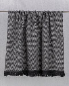 Deka Cotton Cloud 150x200cm Grey Chevron