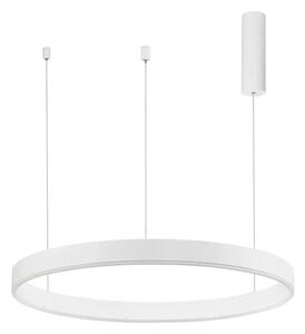 LED lustr Motif 80 bílé stmívatelné – Bílá