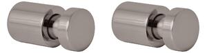 Slezák - RAV Věšáček 30 mm - 2 ks COLORADO - COA0103/30MGL, Metal Grey lesk