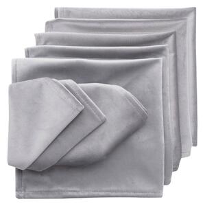 Sada ubrousků 6 ks 42x42cm Velvet 704-11