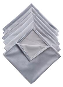 Sada ubrousků 6 ks 42x42cm Velvet 704-24