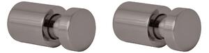 Slezák - RAV Věšáček 30 mm - 2 ks COLORADO - COA0103/30MGK, Metal Grey kartáčovaná