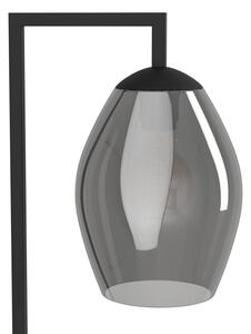 Eglo 390256 - Stojací lampa ESTANYS 1xE27/40W/230V kouřová