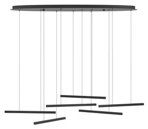Eglo 39915 - LED Stmívatelný lustr na lanku LINDOZA 6xLED/8,4W/230V 3000K