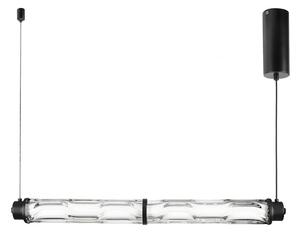 LED Lustr na lanku CORTE LED/18W/230V černá
