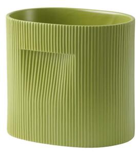 Muuto Květináč Ridge Planter H24, moss green