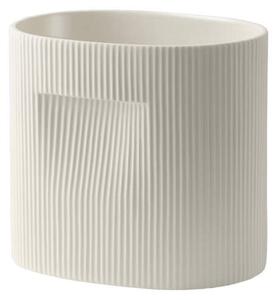 Muuto Květináč Ridge Planter H24, off-white
