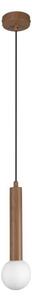 ITALUX PND-33574-1-WD - Lustr na lanku FILANO 1xG9/5W/230V hnědá