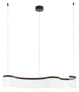 LED závěsné svítidlo 1600 lm 3000K kávová ITALUX Notar PND-59078-31W-3K