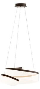 LED závěsné svítidlo 2356 lm 3000K kávová ITALUX Rustin PND-58728-45W-3K