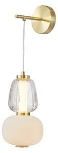 LED nástěnné svítidlo 2235 lm 3000K bílá ITALUX Eris WL-98374-18W-GD