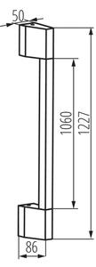 Kanlux 45873 - LED Venk. nást. sv. YALTE LED/12W/230V 3000/4000/6500K IP54 černá