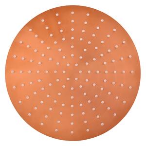Slezák - RAV Hlavová sprcha kulatá kovová ø 30 cm s 4-otvorovými tryskami - KS0001/4ZRK, Růžové zlato kartáčovaná