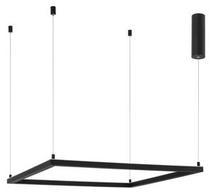 LED lustr Eterna 75 černé – Černá