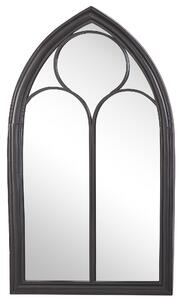 Zrcadlo TRELLY 62 cm 113 cm Kov Černá