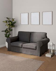 Potah na pohovku IKEA Ektorp 2-místná rozkládací NOVÝ MODEL 2012 barva šedá látka pletený vzor