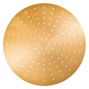 Slezák - RAV Hlavová sprcha kulatá kovová ø 30 cm s 4-otvorovými tryskami - KS0001/4Z, Zlatá lesk