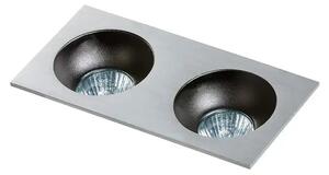 Podledové svítidlo Hugo 2 Downlight hliníkové – Šedá