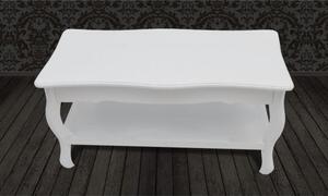Konferenční stolek antik bílá Dekorhome