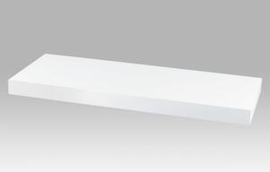 Nástěnná polička P-001 60 cm Autronic Bílá lesk