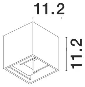 Venkovní LED svítidlo Como 11.2 bílé – Bílá