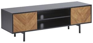 TV stolek SALINA Hnědá/Černá