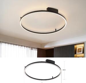 Immax NEO FINO stropní (nástěnné)svítidlo černé 80cm 55W 4285lm Tuya Zigbee 3,0 s DO