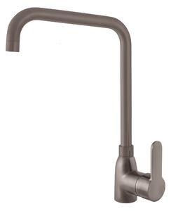 Slezák - RAV Dřezová baterie ZAMBEZI - ZA007.x/5MGK, Metal Grey kartáčovaná Připojovací hadičky - závit: 1/2"