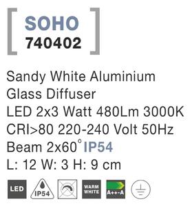 Venkovní LED svítidlo Soho 12 bílé – Bílá