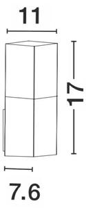 Venkovní zahradní svítidlo Stick – Šedá
