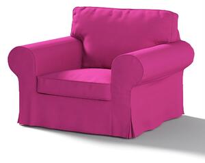 Potah na křeslo IKEA Ektorp barva růžová látka pletený vzor