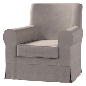 Potah na křeslo IKEA Ektorp Jennylund barva béžová látka pletený vzor