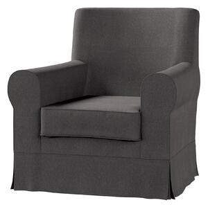 Potah na křeslo IKEA Ektorp Jennylund barva šedá látka pletený vzor