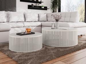 Sada 2 konferenčních stolků Kenozi, Barva: kašmír / travertin 5903211547195