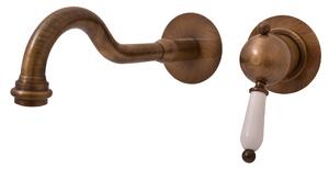 Slezák - RAV Umyvadlová baterie podomítková s tělesem LABE - L534/2SM, Stará mosaz (Bronz)