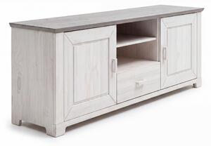 SOB Nábytek - Dřevěný TV stolek z masivu Malmo dřevo borovice - F091813918-NEW