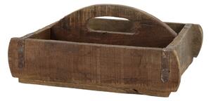 Chic Antique Dřevěný box s uchem z recyklovaného dřeva