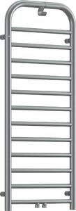 Deante Silia, koupelnový radiátor 500x1210 mm, 458W, broušená ocel, DEA-AGI_FG41