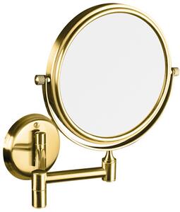 Bemeta Design RETRO zlato: Kosmetické zrcátko, ø 140 mm, oboustranné - 106101698