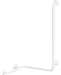 Bemeta Design HELP: Madlo, ve tvaru L, rohové, pravé, s krytkou, bílá - 301122023