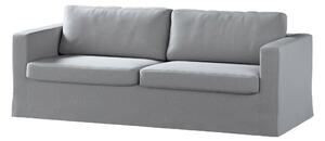 Potah na pohovku IKEA Karlstad 3-místná, nerozkládací, dlouhý barva šedá látka sametová