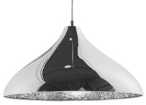 Závěsná lampa ISKAR Kov Stříbrná