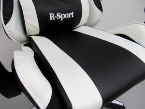 Malatec herní křeslo židle do 110 kg WHITE K3