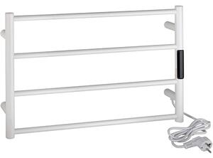 Bemeta Design Elektrický koupelnový radiátor / sušák ručníků 560x370x90 mm, 63W, bílá - 704151084