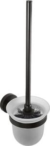 Bemeta Design DARK: WC štětka, na pověšení, sklo - 104113010