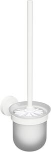 Bemeta Design WHITE: WC štětka, na pověšení, sklo - 104113014