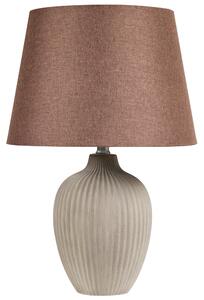Stolní lampa FERGUS Keramika Hnědá
