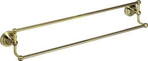 Bemeta Design RETRO bronz: Držák ručníků, 600 mm, dvojitý - 144104237
