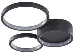LED stropní světlo AGNAT Kov Černá
