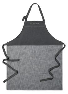 Zástěra KitchenAid šedá, délka 88 cm KAP023622LKG